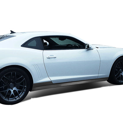 ESTRIBOS 10-15 CHEVY CAMARO - ZL1 STYLE - MATTE BLACK- 2PCS