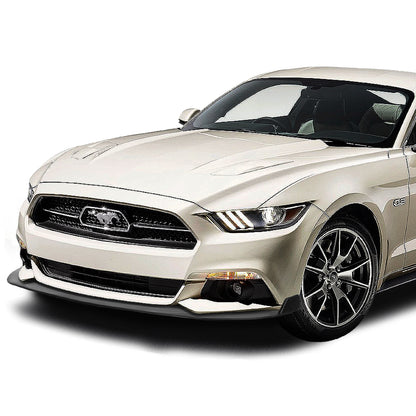 LIP 15-17 FORD MUSTANG - FITS MODELS W/O PERFORMANCE PACKAGES - SPLITTER STYLE - MATTE BLACK