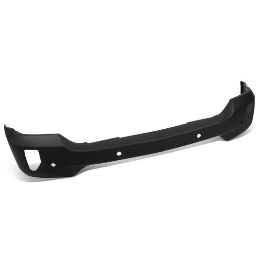 DEFENSA 16-18 CHEVY SILVERADO 1500 FRONT BUMPER FACE BAR - W/ FOG LIGHT CUT OUT, W/ SENSOR HOLE, BLACK