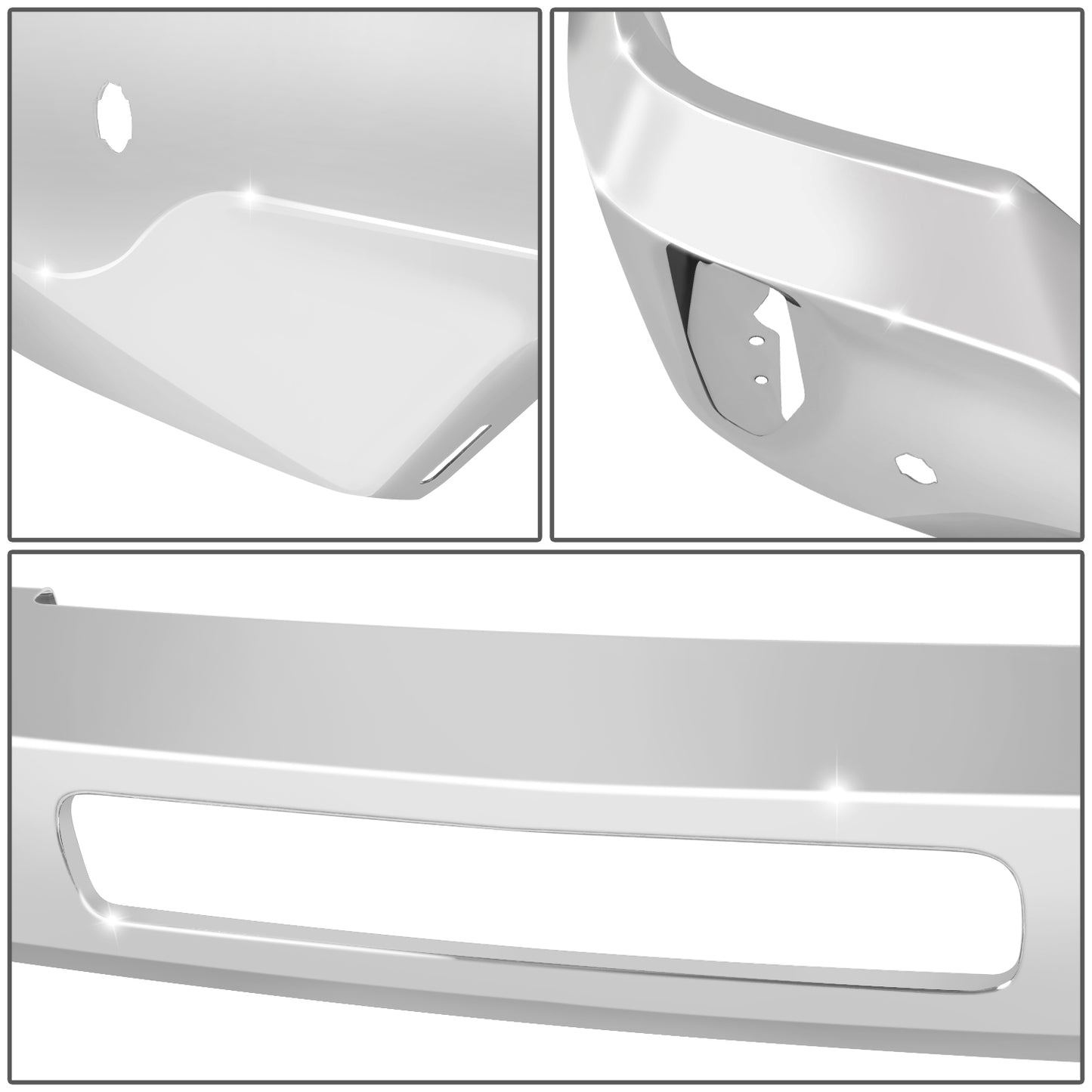 DEFENSA CHEVY CHEVROLET SILVERADO 1500 84029812-PFM ,CHROME,WITH SENSOR HOLE,WITH FOGLIGHT