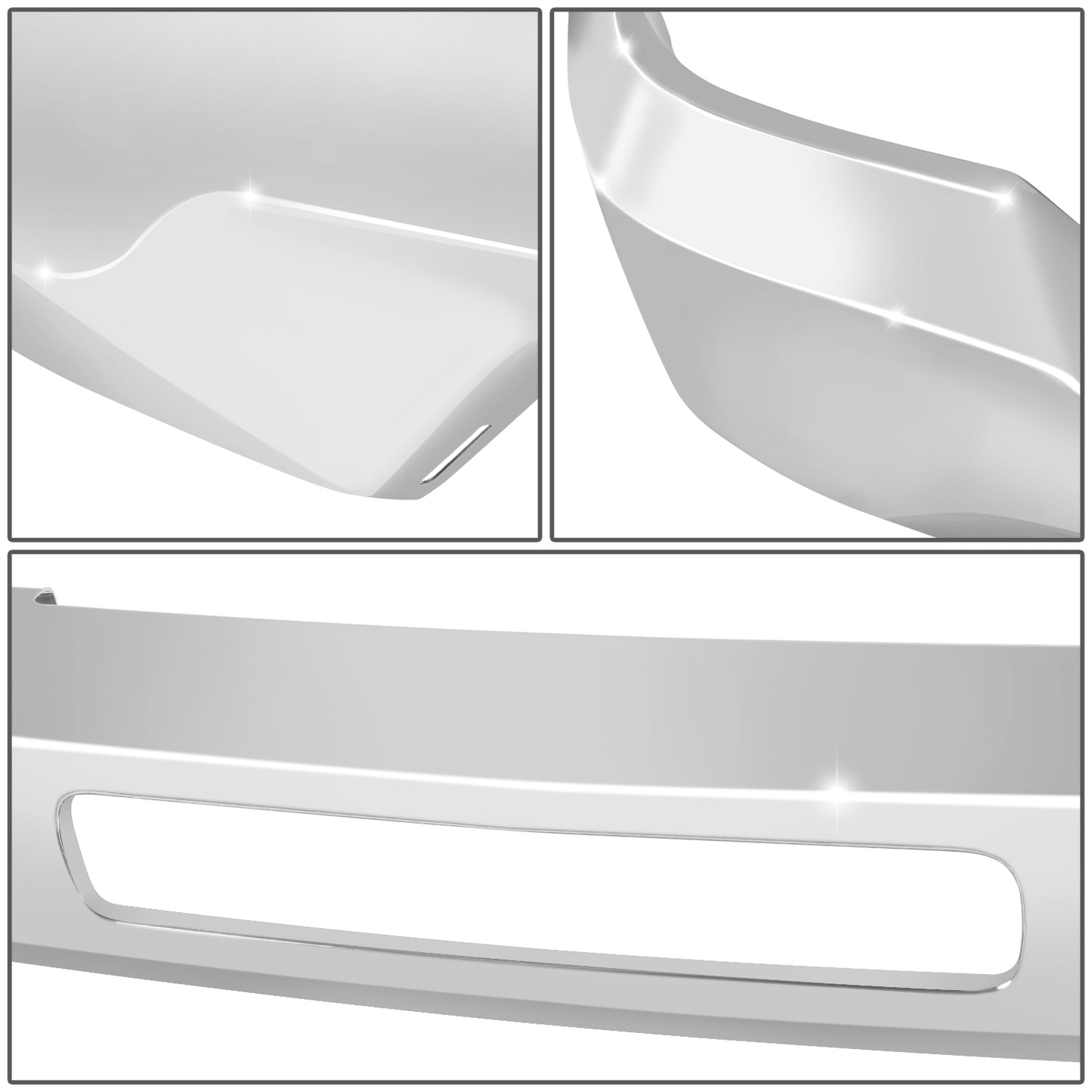 DEFENSA CHEVY CHEVROLET SILVERADO 1500 84029812-PFM ,CHROME,WITHOUT  SENSOR HOLE, WITHOUT FOGLIGHT