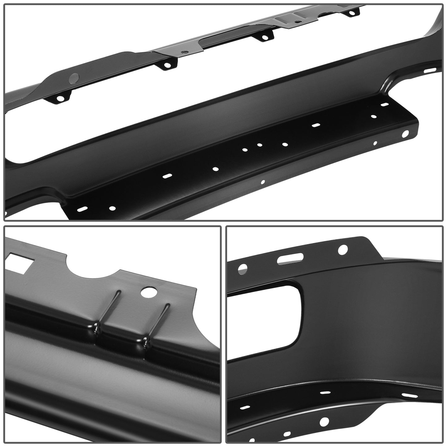 DEFENSA FORD F-150 2004-2006 - FITS MODELS WITH FOG LAMPS - BLACK