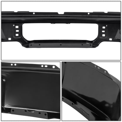DEFENSA 09-14 FORD F-150, XL, XLT, STX, KING RANCH, LARIAT, FX4, PLATINUM, FX2, WITHOUT FRONT FOG LIGHT CUTOUTS - BLACK