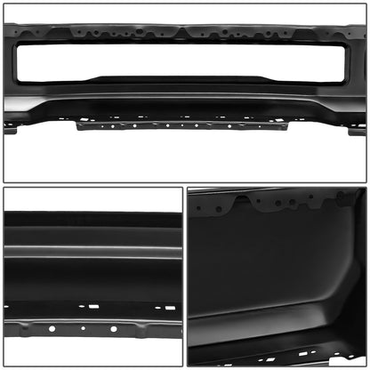 DEFENSA FORD F-250 SUPER DUTY 2017-2019 - FORD F-350 SUPER DUTY 2017-2019 - FITS MODELS WITHOUT FOG LAMPS; WITH FENDER FLARES - BLACK