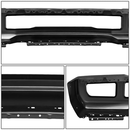 DEFENSA FORD F-250 SUPER DUTY 2017-2019 - FORD F-350 SUPER DUTY 2017-2019 - FITS MODELS WITH FOG LAMPS; WITHOUT FENDER FLARES - BLACK
