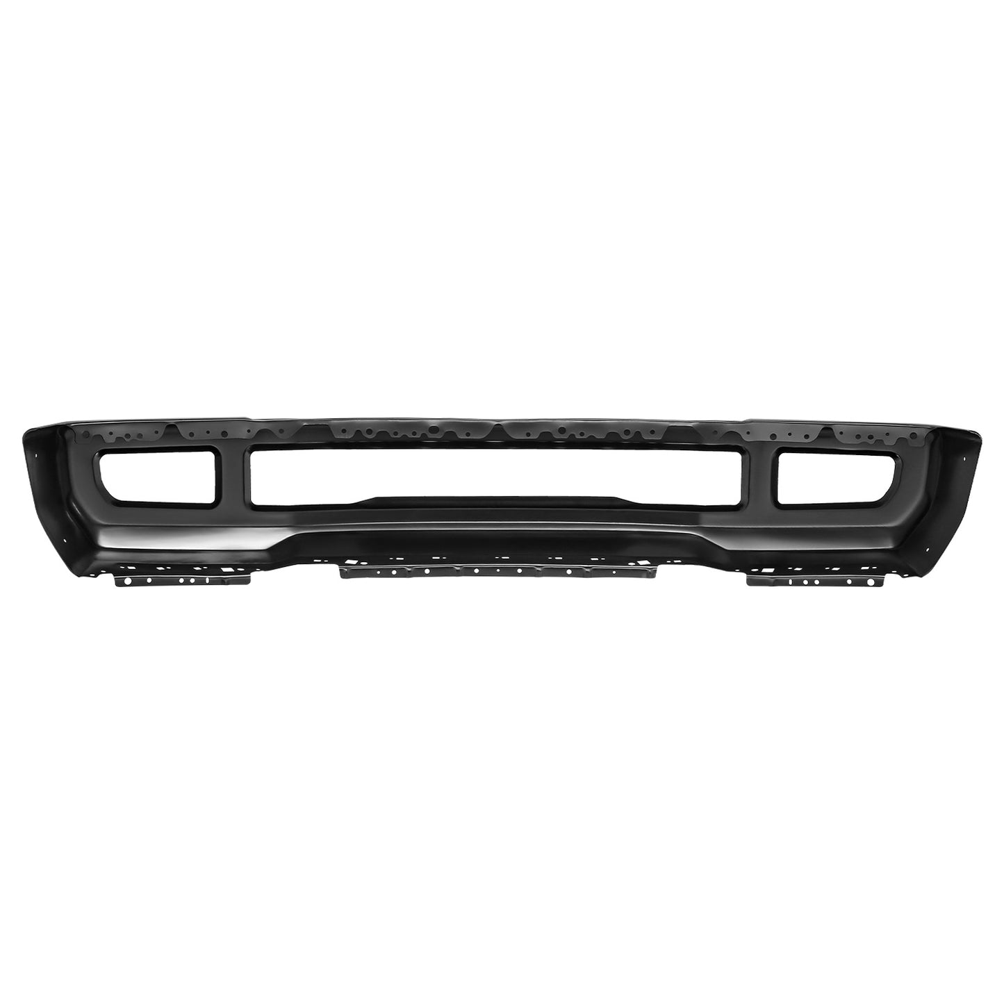 DEFENSA FORD F-250 SUPER DUTY 2017-2019 - FORD F-350 SUPER DUTY 2017-2019 - FITS MODELS WITH FOG LAMPS; WITHOUT FENDER FLARES - BLACK