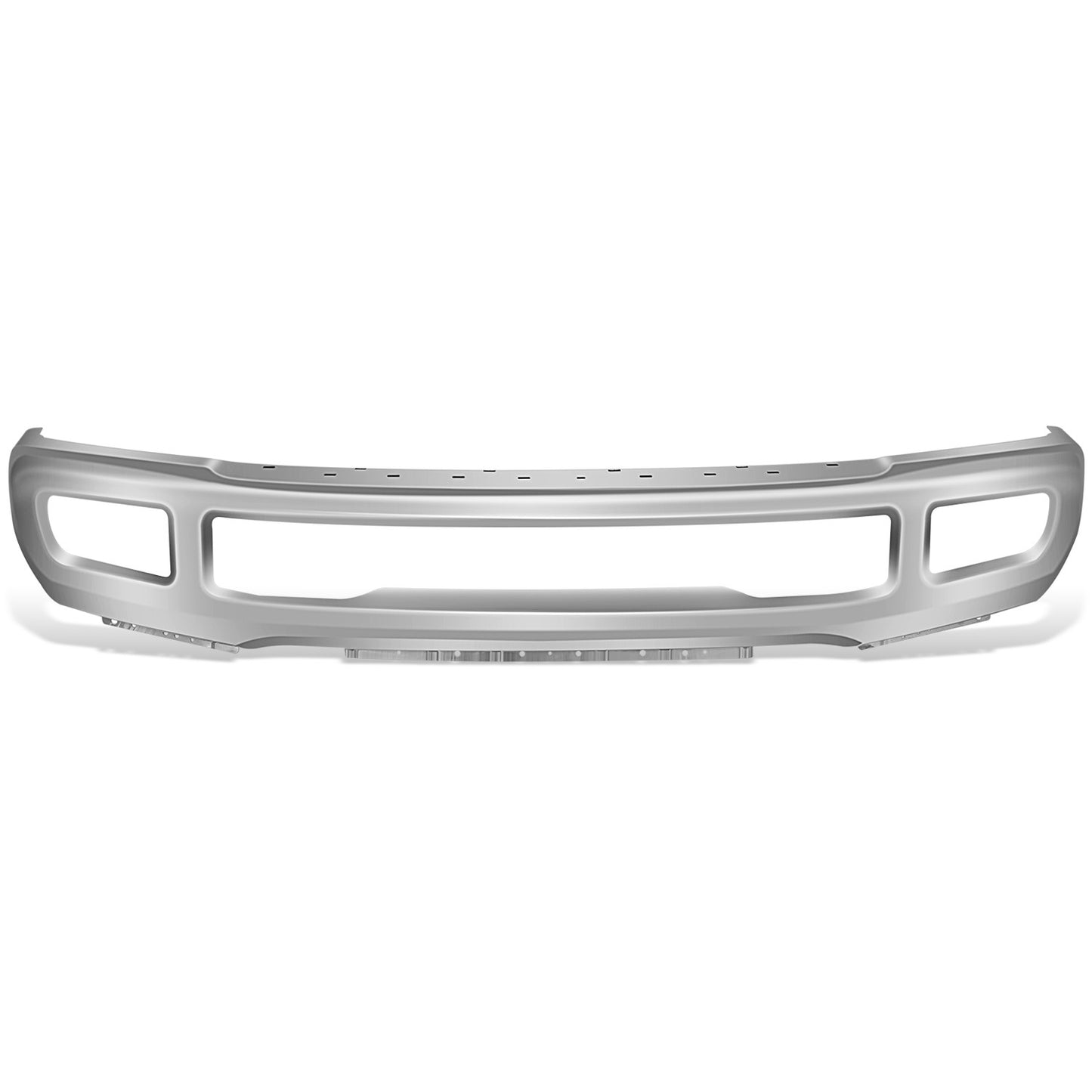 DEFENSA FORD F-250 SUPER DUTY 2017-2019 - FORD F-350 SUPER DUTY 2017-2019 - FITS MODELS WITH FOG LAMPS; WITHOUT FENDER FLARES - CHROME
