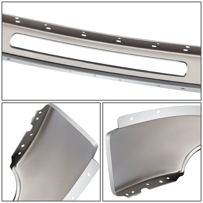 DEFENSA 07-13 GMC SIERRA 1500 / 07-10 GMC SIERRA 2500 HD / 07-10 GMC SIERRA 3500 HD , WITH FOG LIGHT; WITH AIR INLET - CHROME