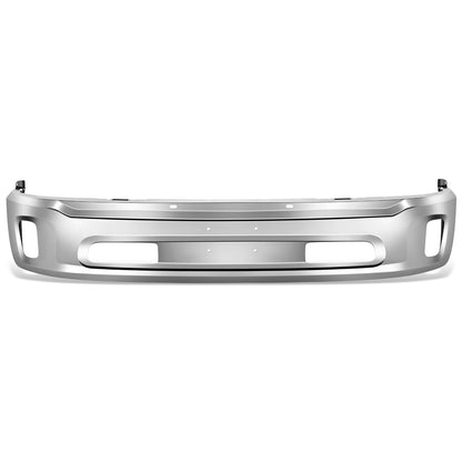 DEFENSA 14-18 RAM 1500 / 19-23 RAM 1500 CLASSIC, WITHOUT PARKING SENSOR HOLES; WITH FOG LIGHT CUTOUTS - CHROME