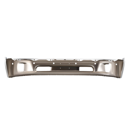 DEFENSA 14-18 RAM 1500 / 19-23 RAM 1500 CLASSIC, WITH PARKING SENSOR HOLES; WITH FOG LIGHT CUTOUTS - CHROME