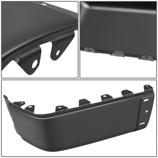 DEFENSA 07-13 CHEVROLET SILVERADO 1500 / GMC SIERRA 1500, 07-14 CHEVROLET SILVERADO 2500 HD, 3500 HD / GMC SIERRA 2500 HD 3500 HD, FITS FLEETSIDE MODELS ONLY WITHOUT PARKING SENSOR HOLES - BLACK