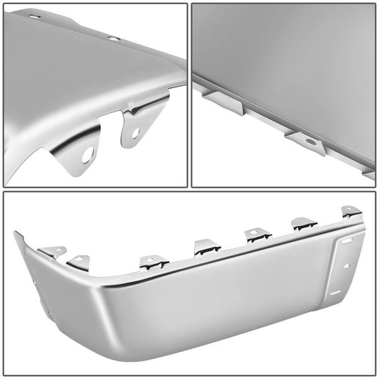 DEFENSA 07-13 CHEVROLET SILVERADO 1500 / GMC SIERRA 1500, 07-14 CHEVROLET SILVERADO 2500 HD, 3500 HD / GMC SIERRA 2500 HD 3500 HD, FITS FLEETSIDE MODELS ONLY WITHOUT PARKING SENSOR HOLES - CHROME- LEFT