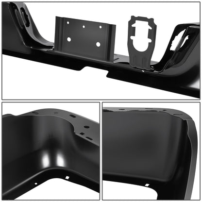 DEFENSA 09-10 DODGE RAM 1500 / 09-10 DODGE RAM 2500 / 09-10 DODGE RAM 3500 / 11-18 RAM 1500 / 19-24 RAM 1500 CLASSIC / 11-18 RAM 2500 / 11-18 RAM 3500 - WITHOUT DUAL EXHAUST - WITHOUT PARK ASSIST - BLACK