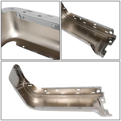 DEFENSA 09-14 FORD F-150, FITS FLEETSIDE MODELS ONLY WITHOUT PARKING SENSOR HOLES - CHROME - RIGHT
