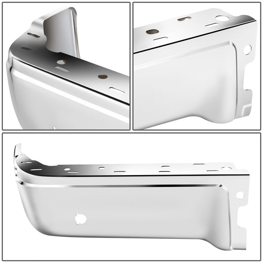 DEFENSA 09-14 FORD F-150, FITS FLEETSIDE MODELS ONLY WITH PARKING SENSOR HOLES - CHROME - LEFT