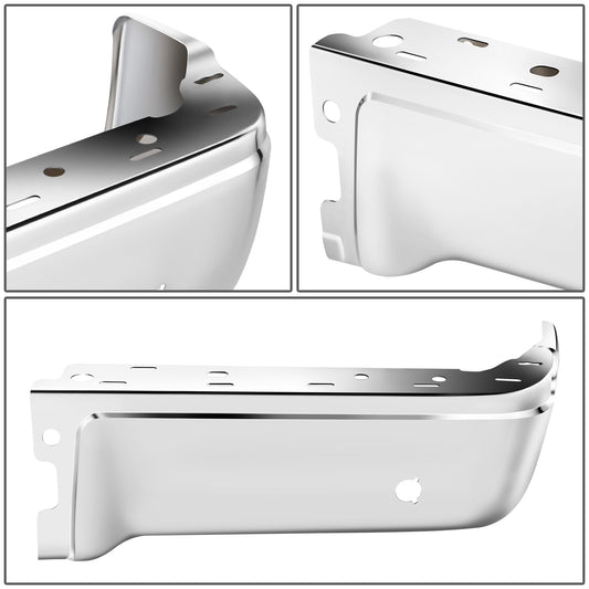 DEFENSA 09-14 FORD F-150, FITS FLEETSIDE MODELS ONLY WITH PARKING SENSOR HOLES, CHROME, RIGHT