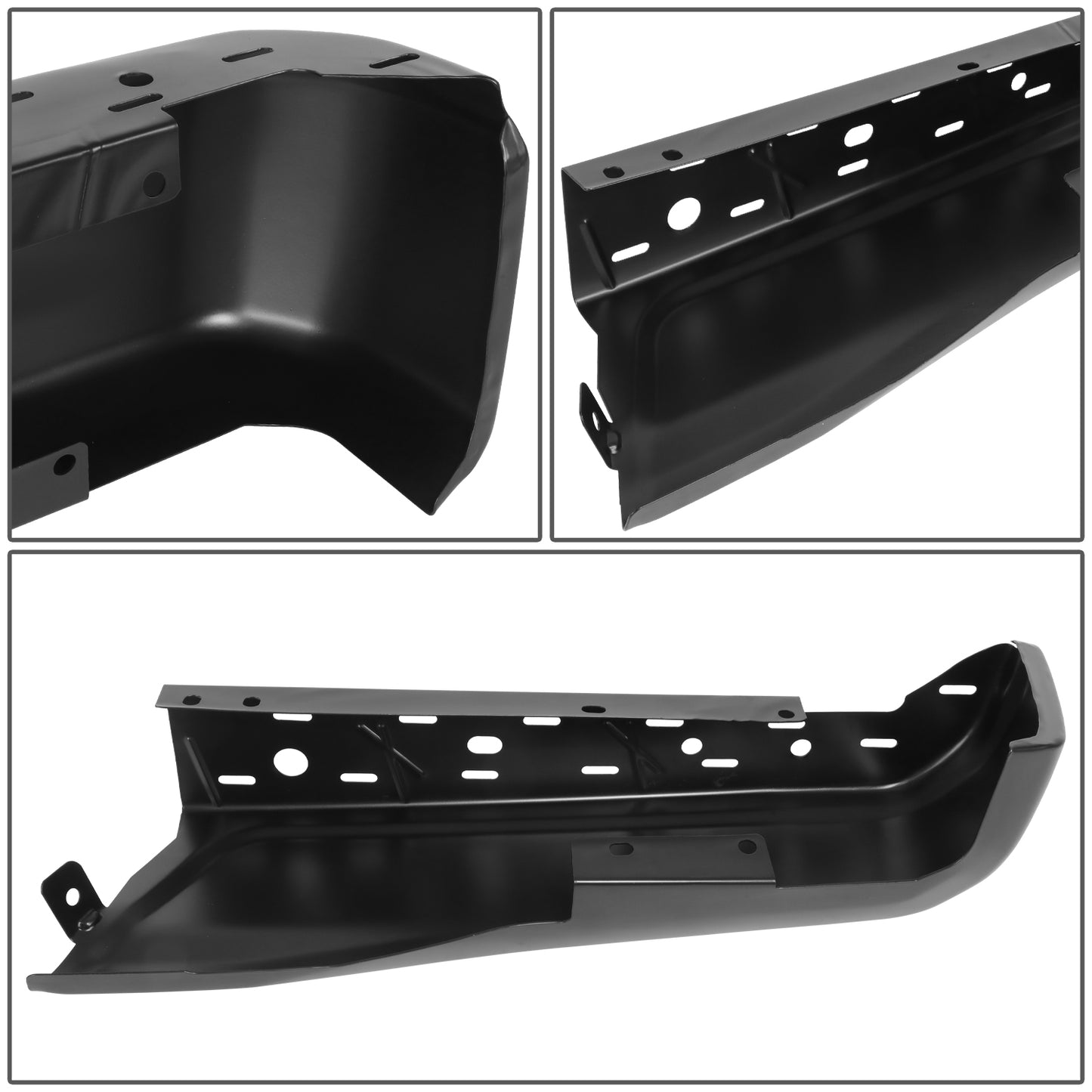 DEFENSA 15-20 FORD F-150 ,BLACK,LEFT,WITHOUT SENSOR HOLE - LEFT - BLACK