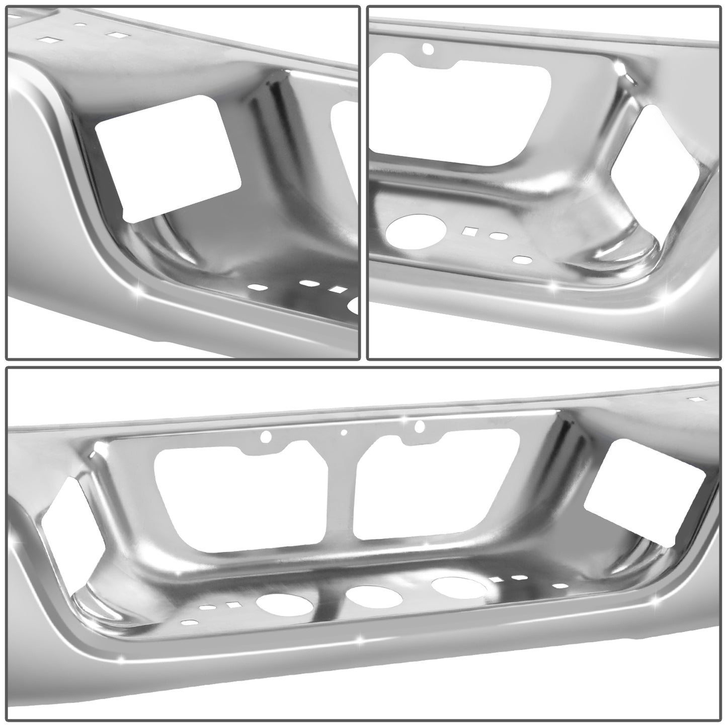 DEFENSA 2013 TOYOTA TUNDRA-CHROME,WITHOUT SENSOR HOLE