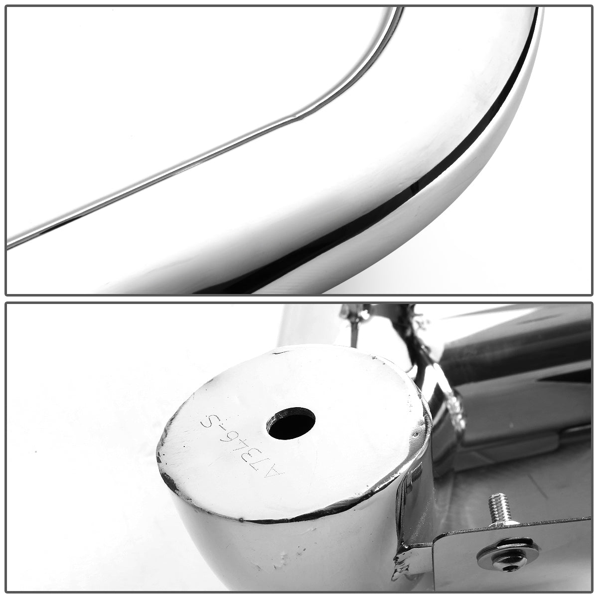 BURERRAS 3" - 05-07 FORD F-250, F-350, F-450, F-550 / 2005 EXCURSION - FITS SUPER DUTY MODELS ONLY - CHROME