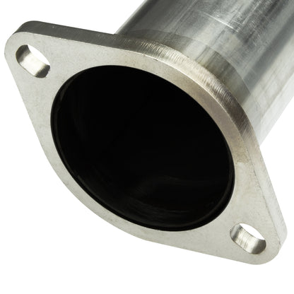 TUBERIA CATBACK CATBACK - 09-16 NISSAN 370Z - DUAL BURNT TIP - STAINLESS STEEL