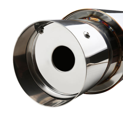 TUBERIA CATBACK CATBACK - 90-93 ACURA INTEGRA GS/RS - 2 DOOR - SINGLE TIP - STAINLESS STEEL