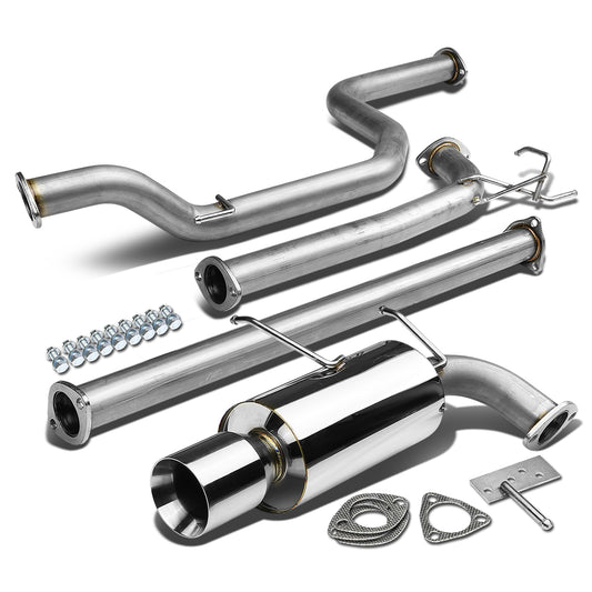 TUBERIA CATBACK CATBACK - 90-93 ACURA INTEGRA GS/RS - 2 DOOR - SINGLE ROLLED TIP - STAINLESS STEEL