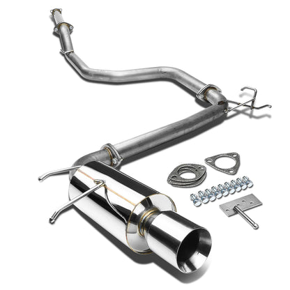 TUBERIA CATBACK CATBACK - 90-93 ACURA INTEGRA GS/RS - 2 DOOR - SINGLE ROLLED TIP - STAINLESS STEEL