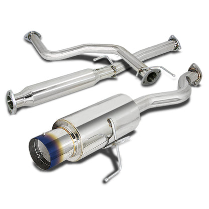 TUBERIA CATBACK CATBACK - 94-01 ACURA INTEGRA 2DOOR GSR - SINGLE BURNT TIP - STAINLESS STEEL