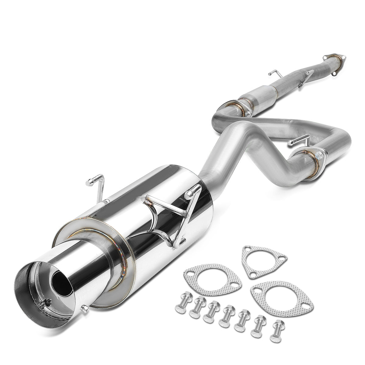 TUBERIA CATBACK CATBACK - 94-01 ACURA INTEGRA 94-01 2/3 DOOR RS/LS/GS - SINGLE TIP - STAINLESS STEEL