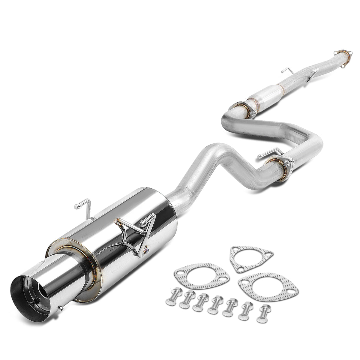 TUBERIA CATBACK CATBACK - 94-01 ACURA INTEGRA 94-01 2/3 DOOR RS/LS/GS - SINGLE TIP - STAINLESS STEEL