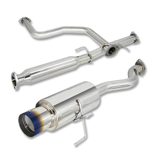TUBERIA CATBACK CATBACK - 94-01 ACURA INTEGRA 94-01 2/3 DOOR RS/LS/GS - SINGLE BURNT TIP - STAINLESS STEEL