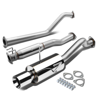 TUBERIA CATBACK CATBACK - 02-06 ACURA RSX NON-S SYSTEM - SINGLE ROLLED TIP - STAINLESS STEEL