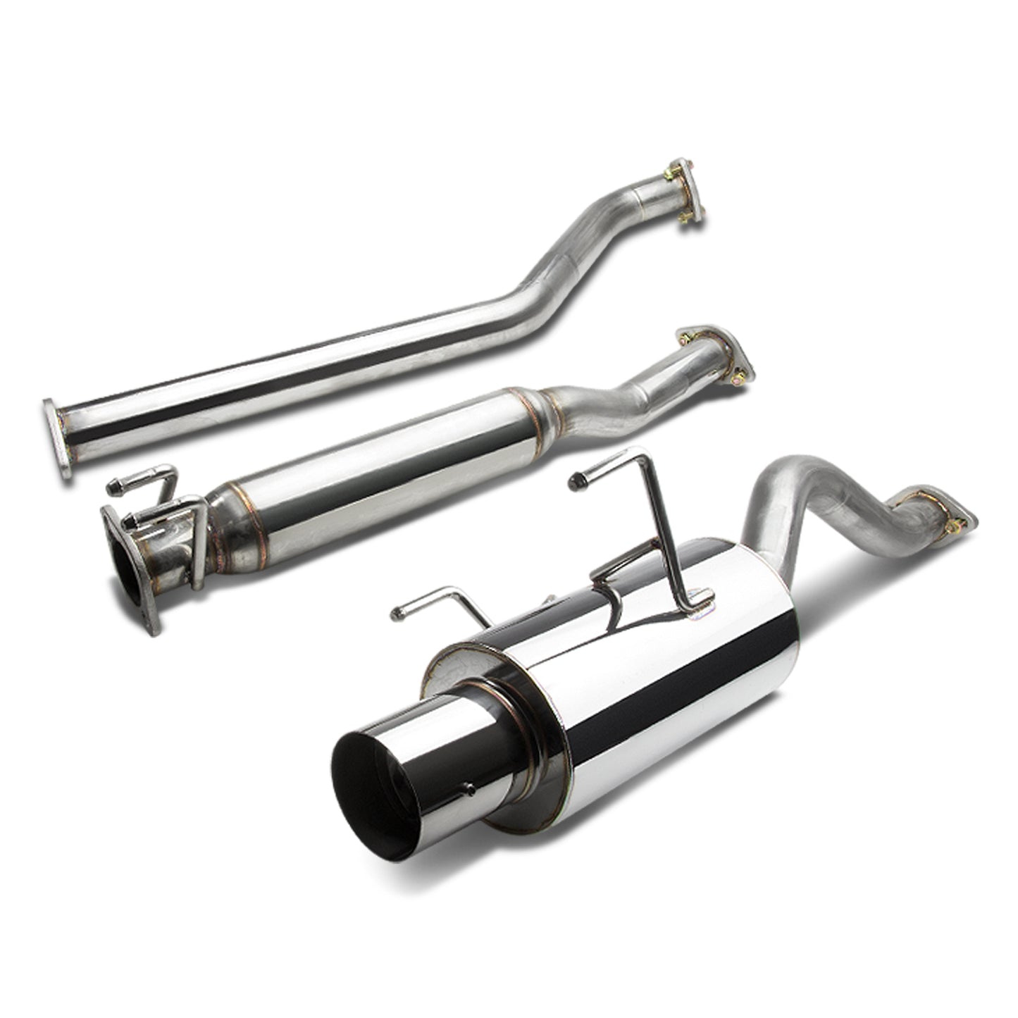 TUBERIA CATBACK CATBACK - 02-06 ACURA RSX TYPE-S - SINGLE TIP - STAINLESS STEEL
