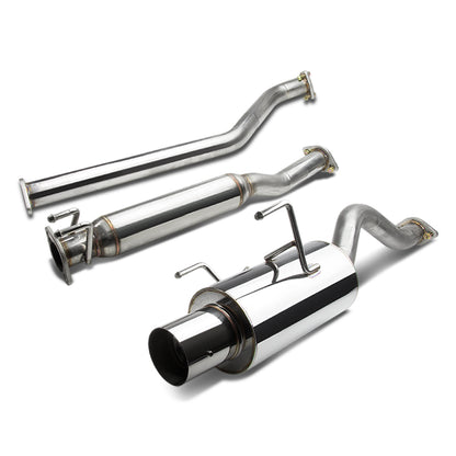 TUBERIA CATBACK CATBACK - 02-06 ACURA RSX TYPE-S - SINGLE TIP - STAINLESS STEEL