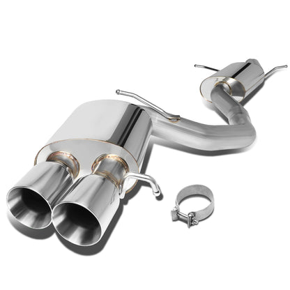 TUBERIA CATBACK CATBACK - 09-16 AUDI A4 SEDAN / WAGON 2.0L TURBO FWD - DOUBLE ROLLED TIP - STAINLESS STEEL