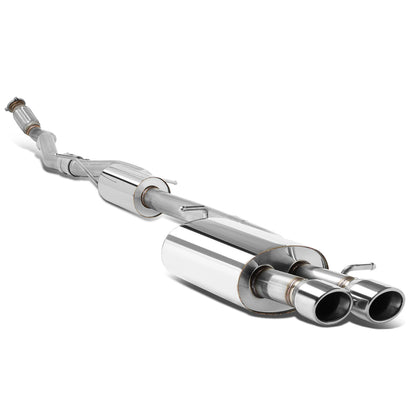 TUBERIA CATBACK CATBACK - 09-16 AUDI S4 SEDAN / BREAK 2.0L TURBO FWD - DUAL ROLLED TIP - STAINLESS STEEL