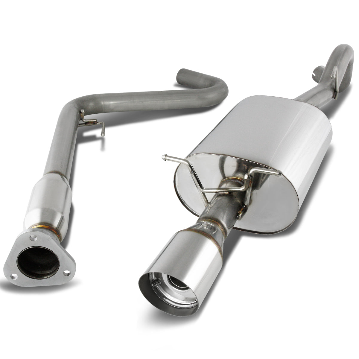 TUBERIA CATBACK CATBACK - 08-10 CHEVY COBALT TURBO - SINGLE TIP - STAINLESS STEEL