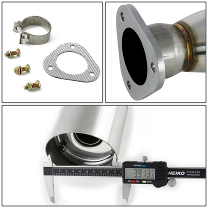 TUBERIA CATBACK CATBACK - 08-10 CHEVY COBALT TURBO - SINGLE TIP - STAINLESS STEEL