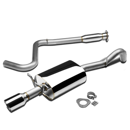 TUBERIA CATBACK CATBACK - 08-10 CHEVY COBALT TURBO - DUAL ROLLED TIP - STAINLESS STEEL