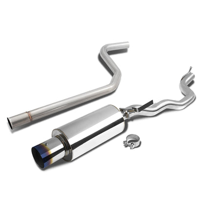 TUBERIA CATBACK CATBACK - 95-03 CHEVY CAVALIER / SUNFIRE 2.2 L - SINGLE BURNT TIP - STAINLESS STEEL