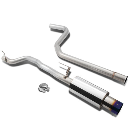 TUBERIA CATBACK CATBACK - 95-03 CHEVY CAVALIER / SUNFIRE 2.2 L - SINGLE BURNT TIP - STAINLESS STEEL