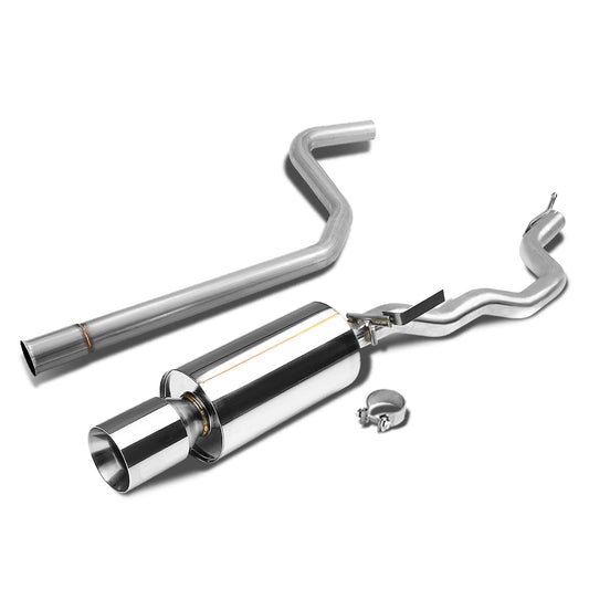 TUBERIA CATBACK CATBACK - 95-03 CHEVY CAVALIER / SUNFIRE 2.2 L - SINGLE ROLLED TIP - STAINLESS STEEL