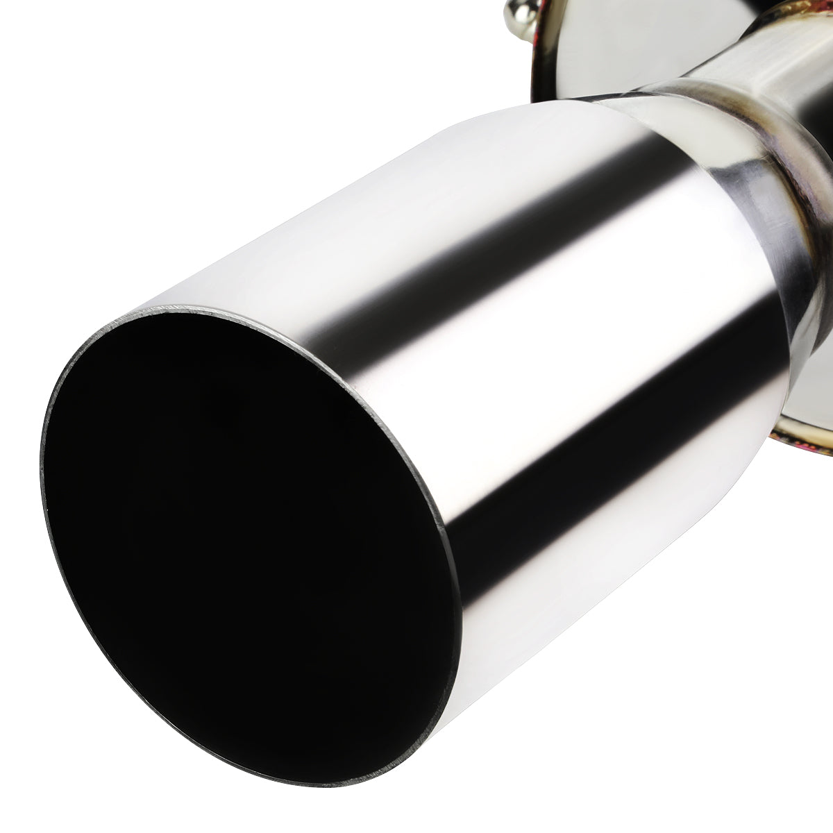 TUBERIA CATBACK CATBACK - 05-10 CHEVY COBALT / 07-10 PONTIAC G5 2.2L - SINGLE TIP - STAINLESS STEEL