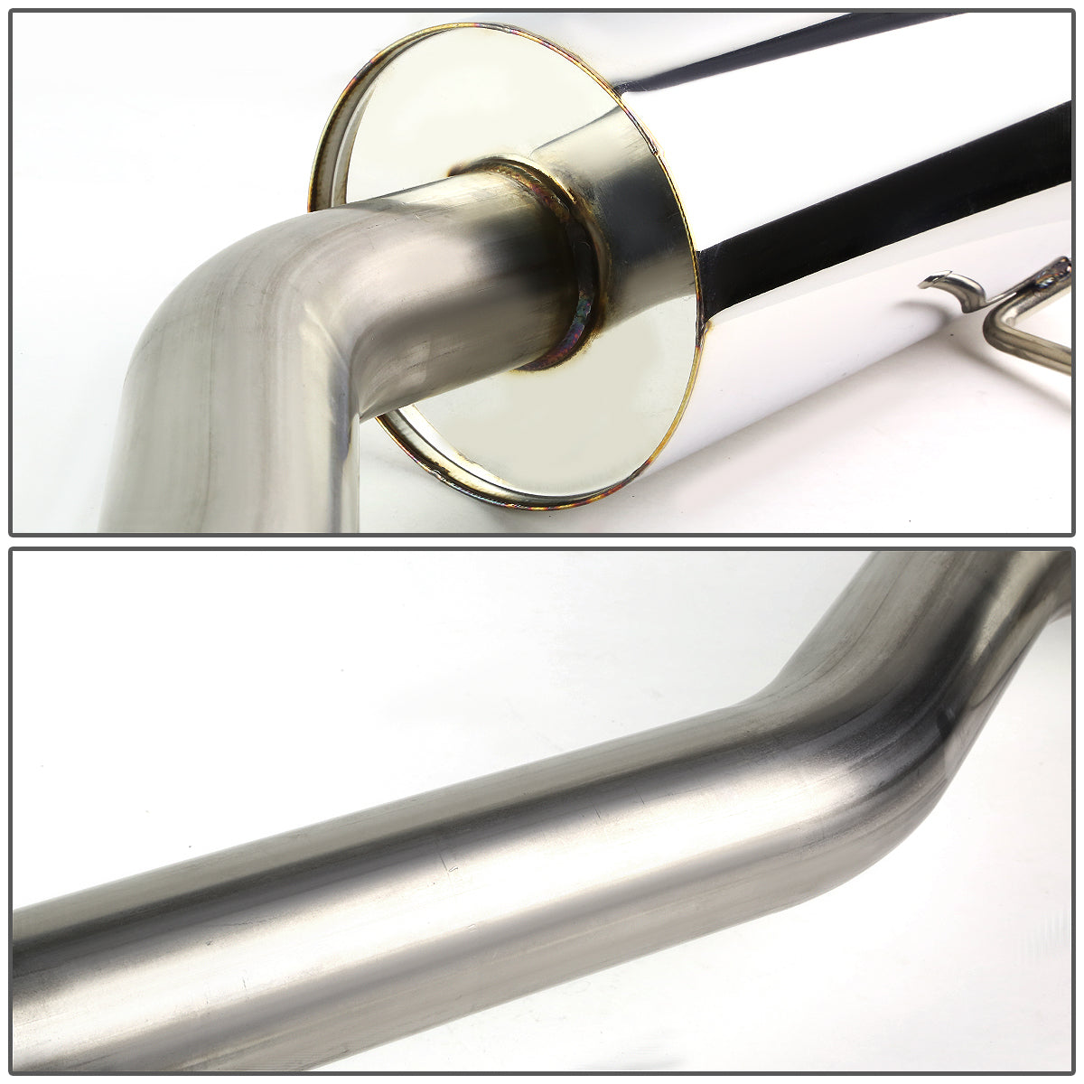 TUBERIA CATBACK CATBACK - 05-10 CHEVY COBALT / 07-10 PONTIAC G5 2.2L - SINGLE TIP - STAINLESS STEEL