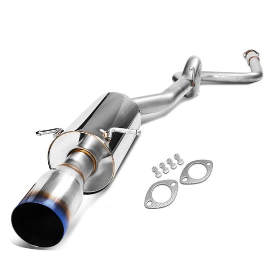 TUBERIA CATBACK CATBACK - 05-10 CHEVY COBALT / 07-10 PONTIAC G5 2.2L - SINGLE BURNT TIP - STAINLESS STEEL