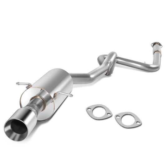 TUBERIA CATBACK CATBACK - 05-10 CHEVY COBALT / 07-10 PONTIAC G5 2.2L - SINGLE ROLLED TIP - STAINLESS STEEL