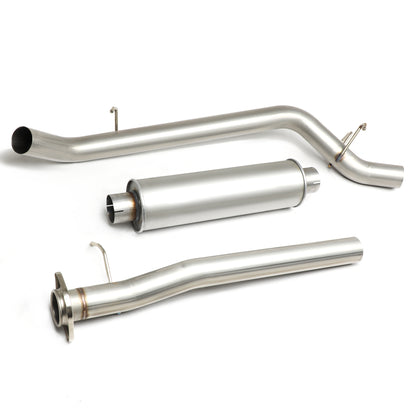 TUBERIA CATBACK CATBACK - 15-16 CHEVY COLORADO , GMC CANYON - SINGLE TIP - STAINLESS STEEL