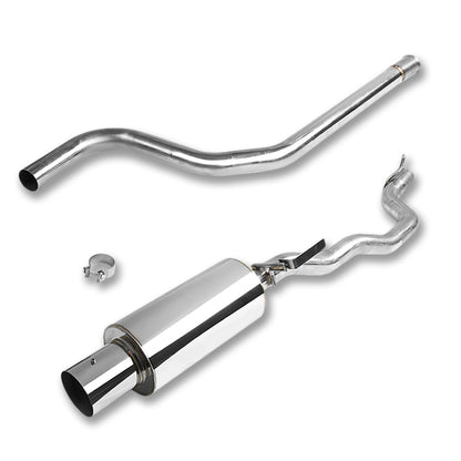 TUBERIA CATBACK CATBACK - 95-05 PONTIAC SUNFIRE / 96-05 CHEVY CAVALIER 2.2L - SINGLE TIP - STAINLESS STEEL