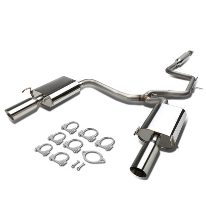 TUBERIA CATBACK CATBACK - 97-99 PONTIAC GRAND PRIX / 2005 PONTIAC GRAND PRIX 5.3L / 2005 CHEVY IMPALA 3.8L / 00-05 CHEVY MONTE CARLO 3.8L - DUAL ROLLED TIP - STAINLESS STEEL