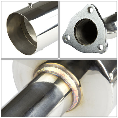 TUBERIA CATBACK CATBACK - 11-14 HONDA CR-Z 1.5L - SINGLE TIP - STAINLESS STEEL